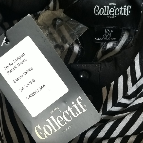 Modcloth Striped Pencil Dress - Picture 6 of 8